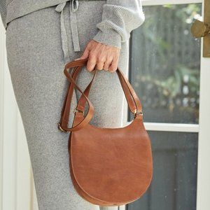 NWT Able MARTHA Saddlebag Leather Bag